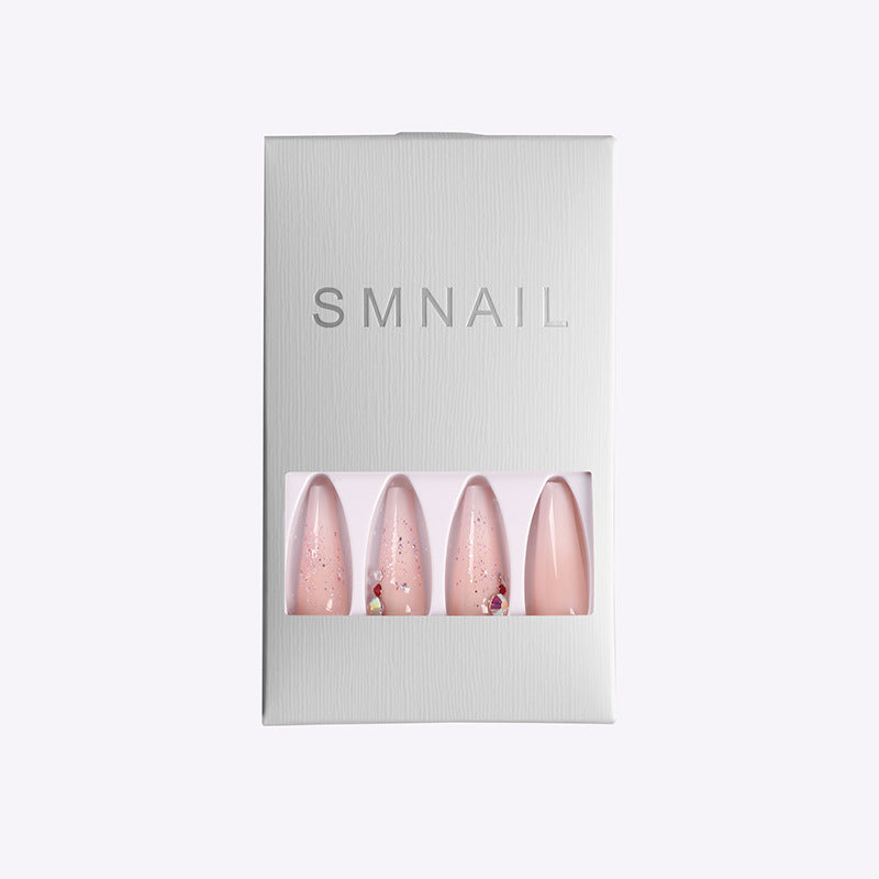 Assemble Ballet Nails, Trapezoidal Coffin, Fake Nails, Wear Nail Art Patches Assemble Ballet Nails, Trapezoidal Coffin, Fake Nails, Wear Nail Art Patches